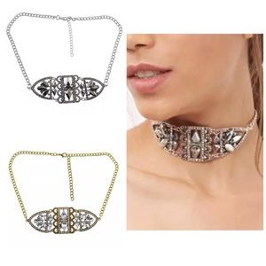 🔴3 for $12🔴•Glam Chic• Statement Choker (Gold Edition)